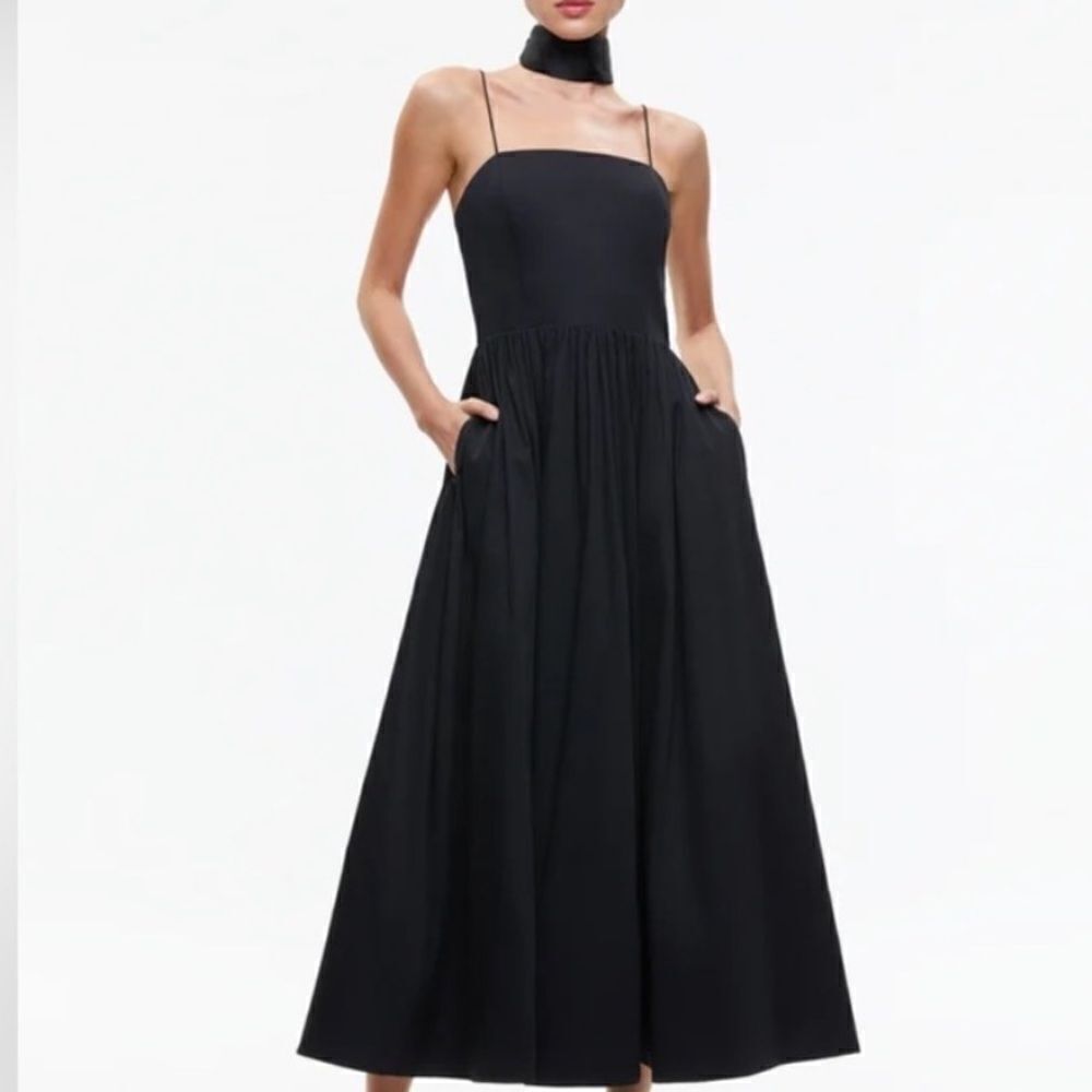 Alice + Olivia Glynis Tie Waist Dress-M5